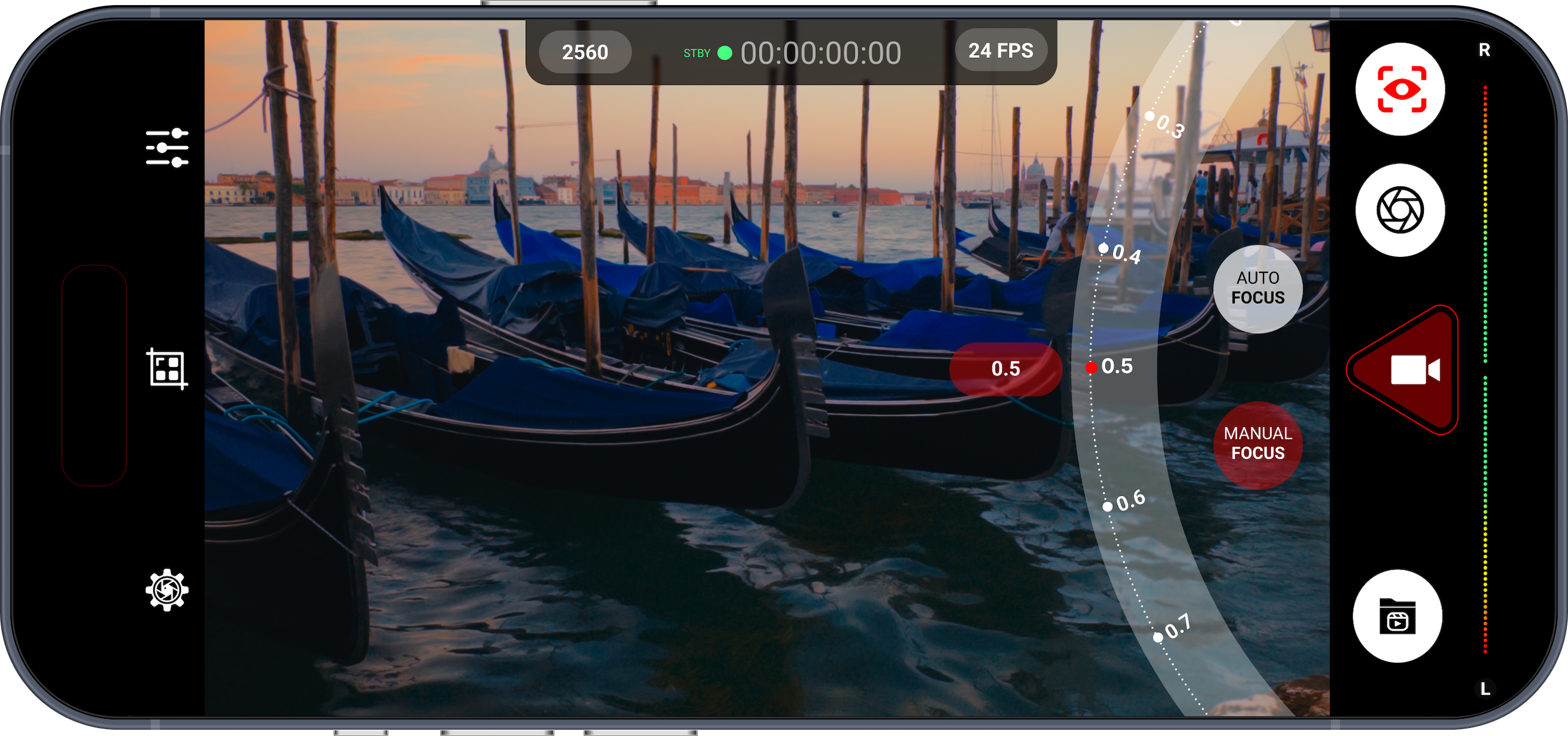 srRAW Cinema Camera for iPhone - CinemaDNG RAW film and video camera for 12 Pro and newer मीडिया 4