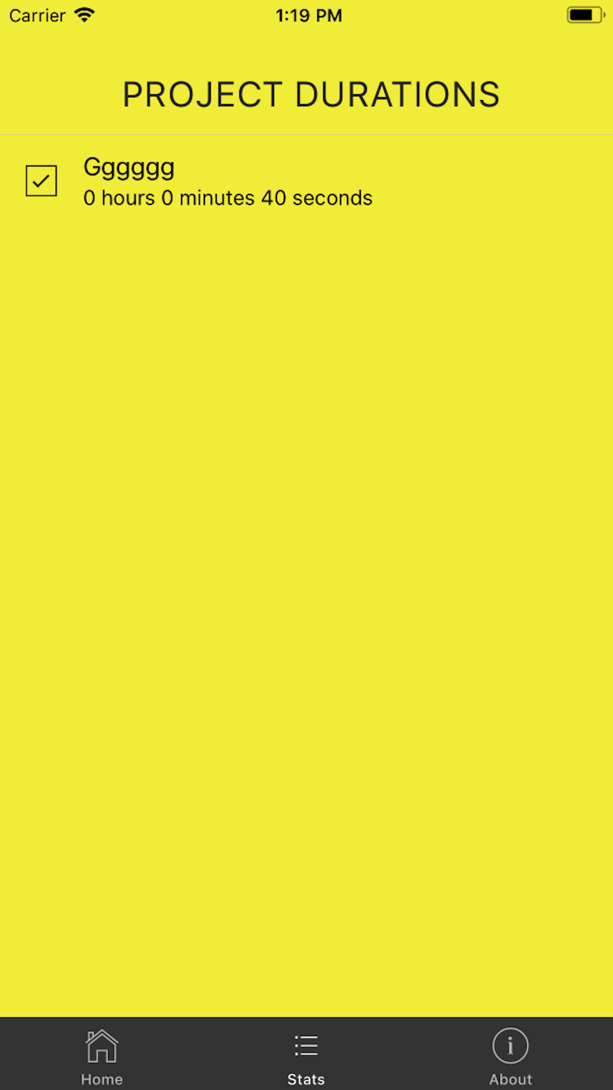 Simple Work Tracker gallery image