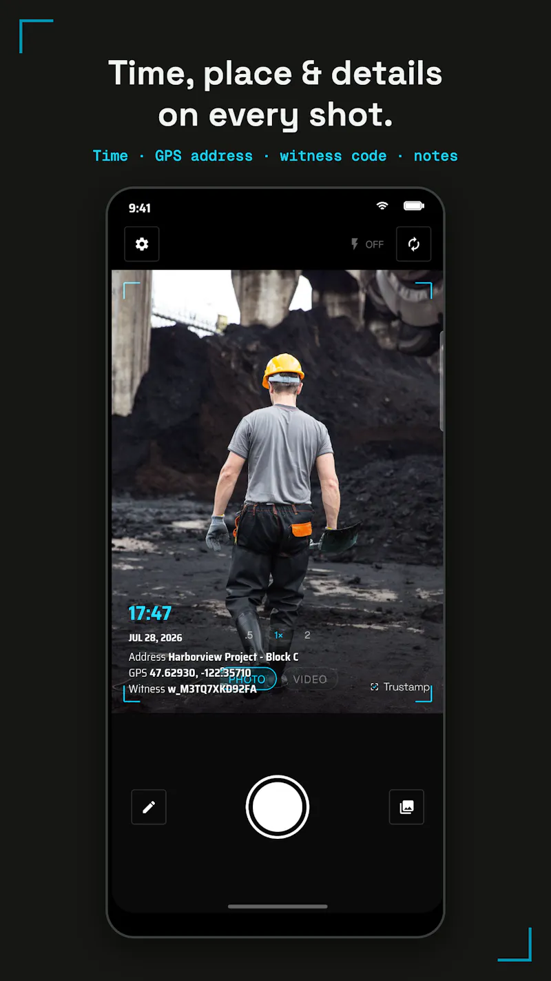 Trustamp screenshot 1