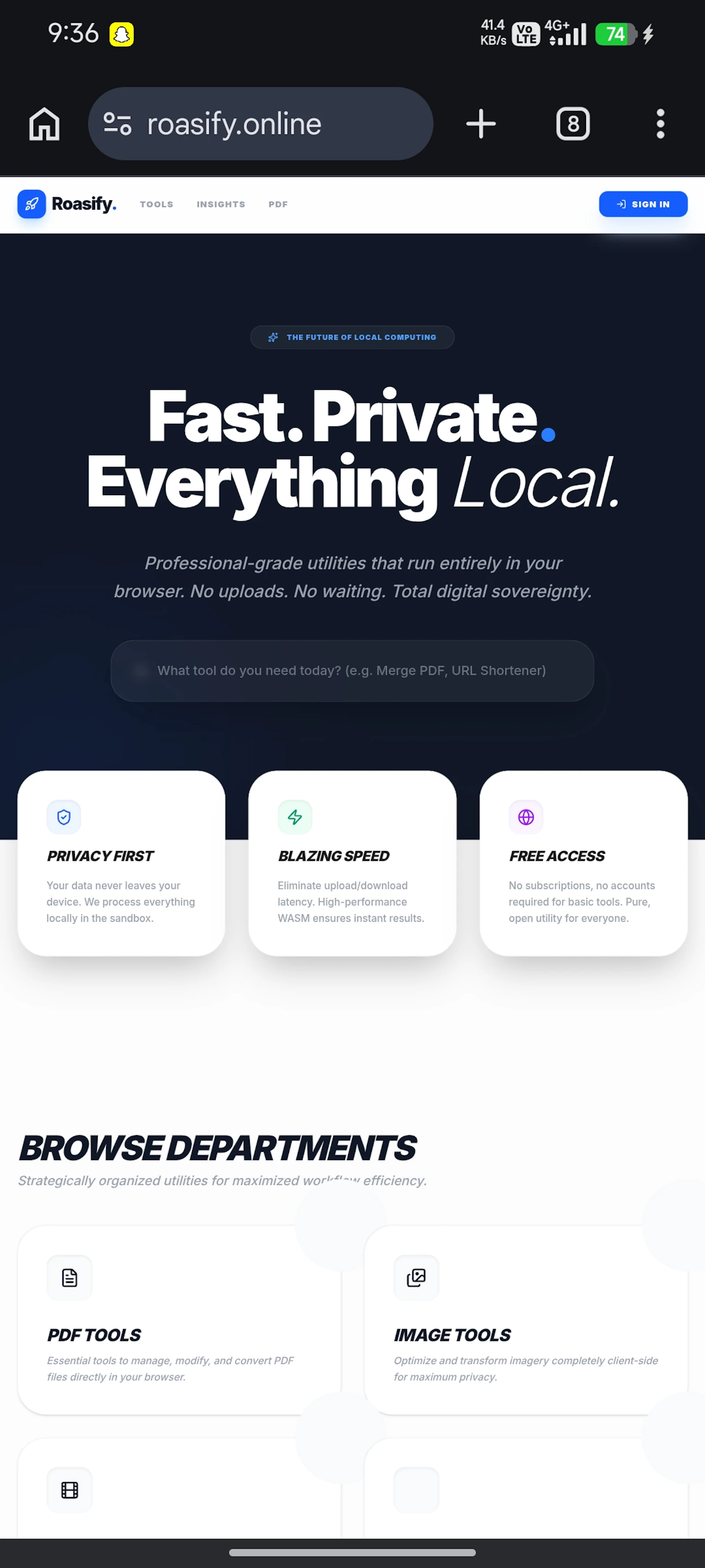 Roasify Tools screenshot 2