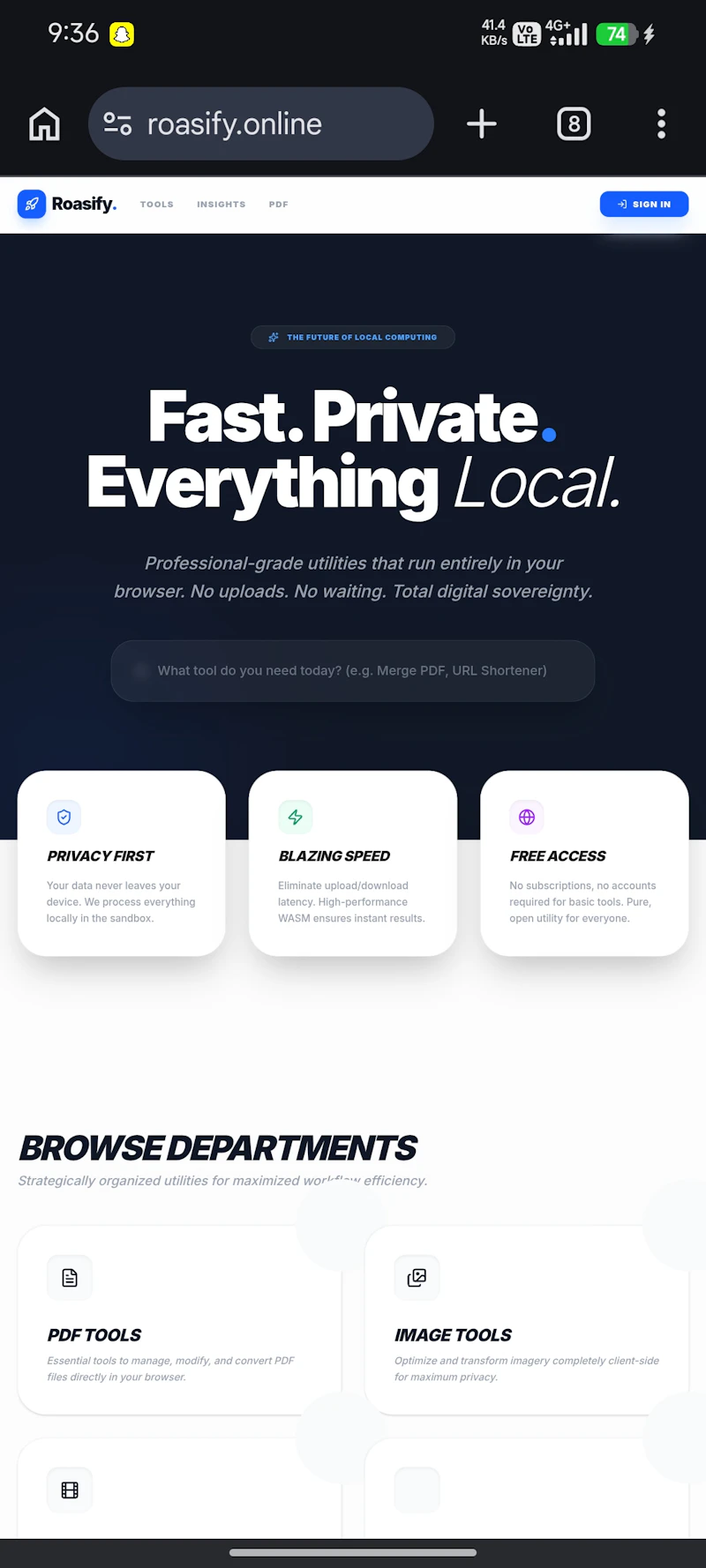 Roasify Tools screenshot 2