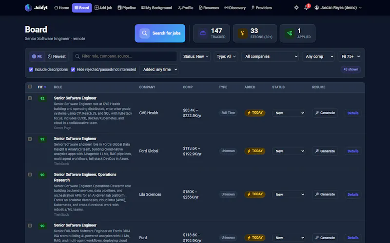 Jobfyt screenshot 6