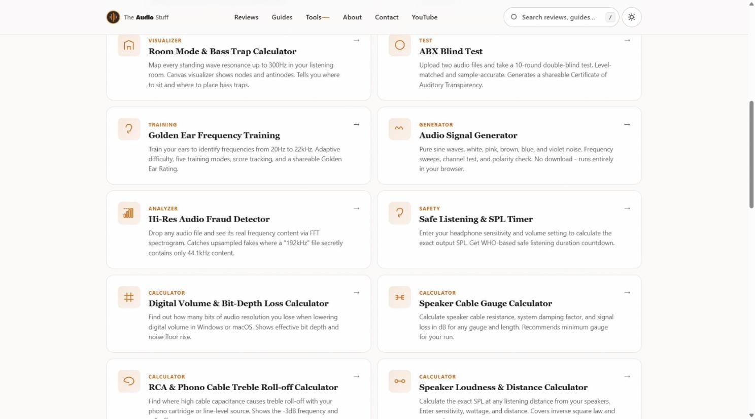 The Audio Stuff Tools gallery image