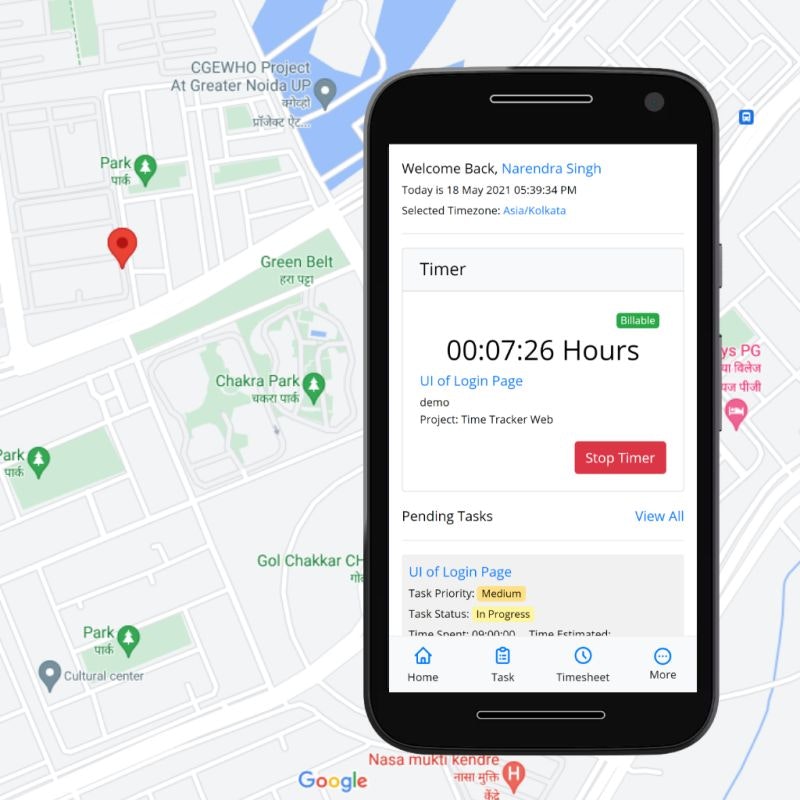 Timesheet gallery image
