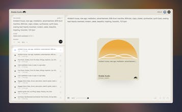 Stable Audio gallery image
