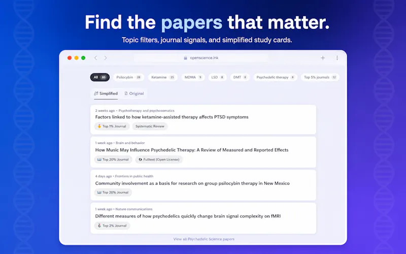 OpenScience.ink screenshot 5