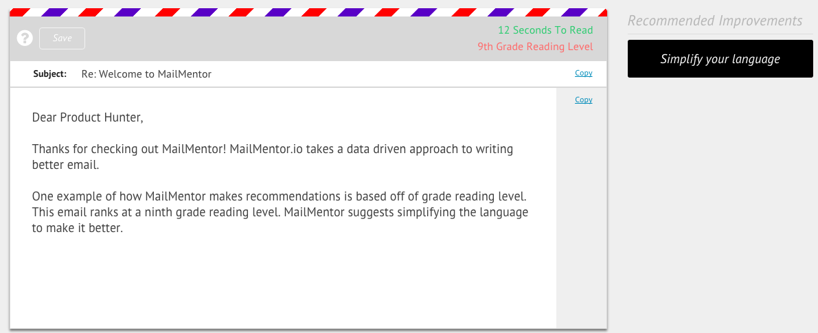 MailMentor logo