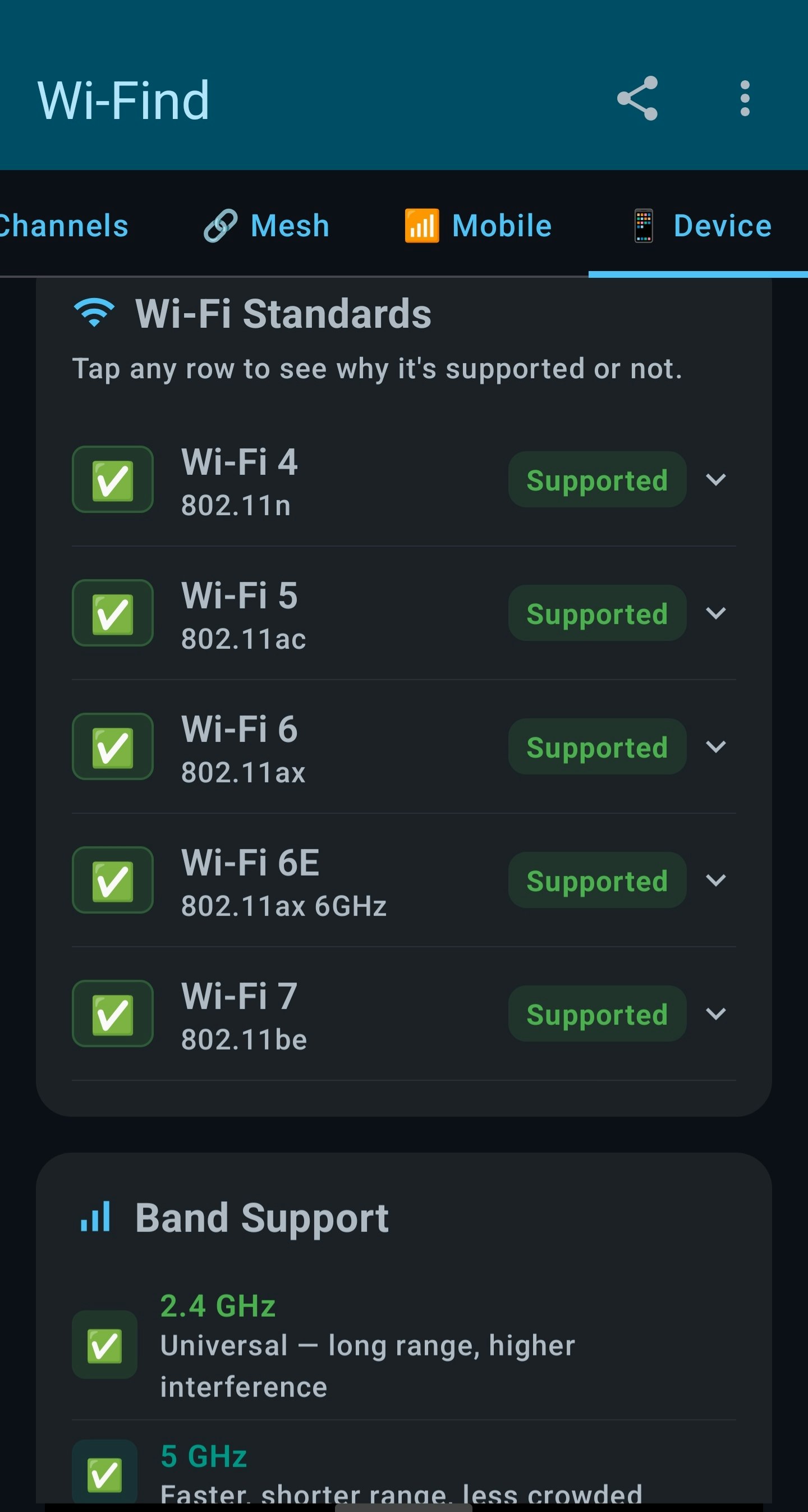 Wi-Find:Wifi & Mobile Analyzer  gallery image