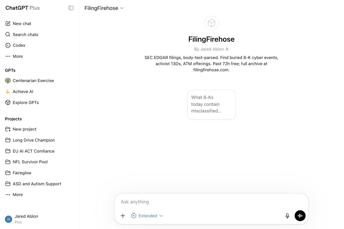 FilingFirehose gallery image