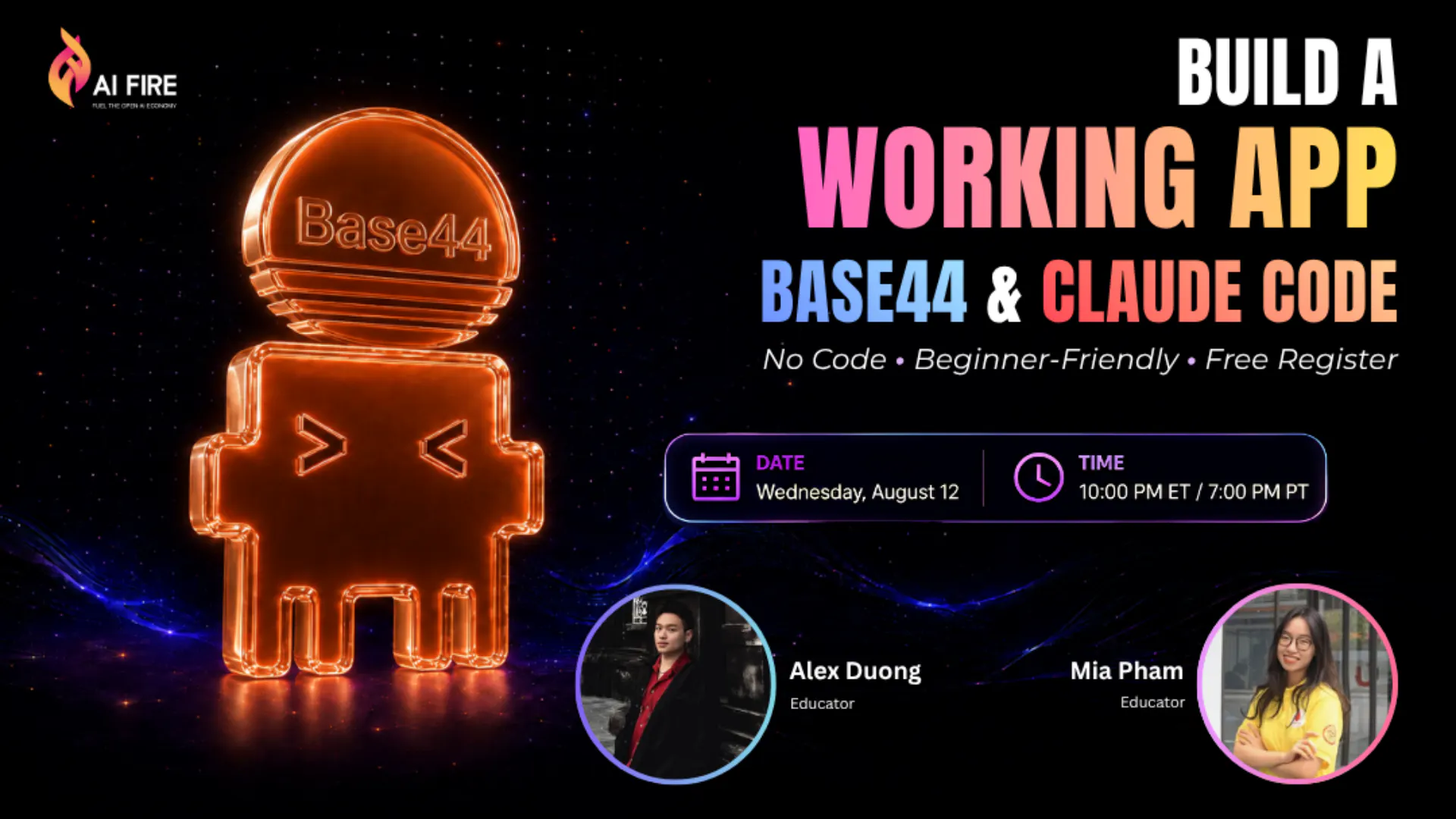 Build Real App with Base44 & Claude Code