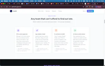 Monitr:Brand Monitoring SaaS Platform gallery image