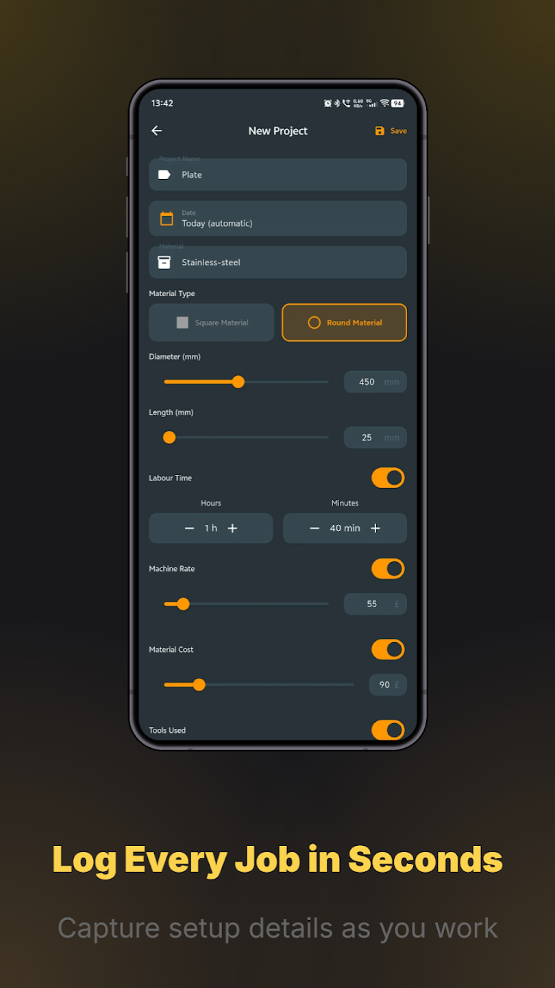 CNC Log Pro gallery image