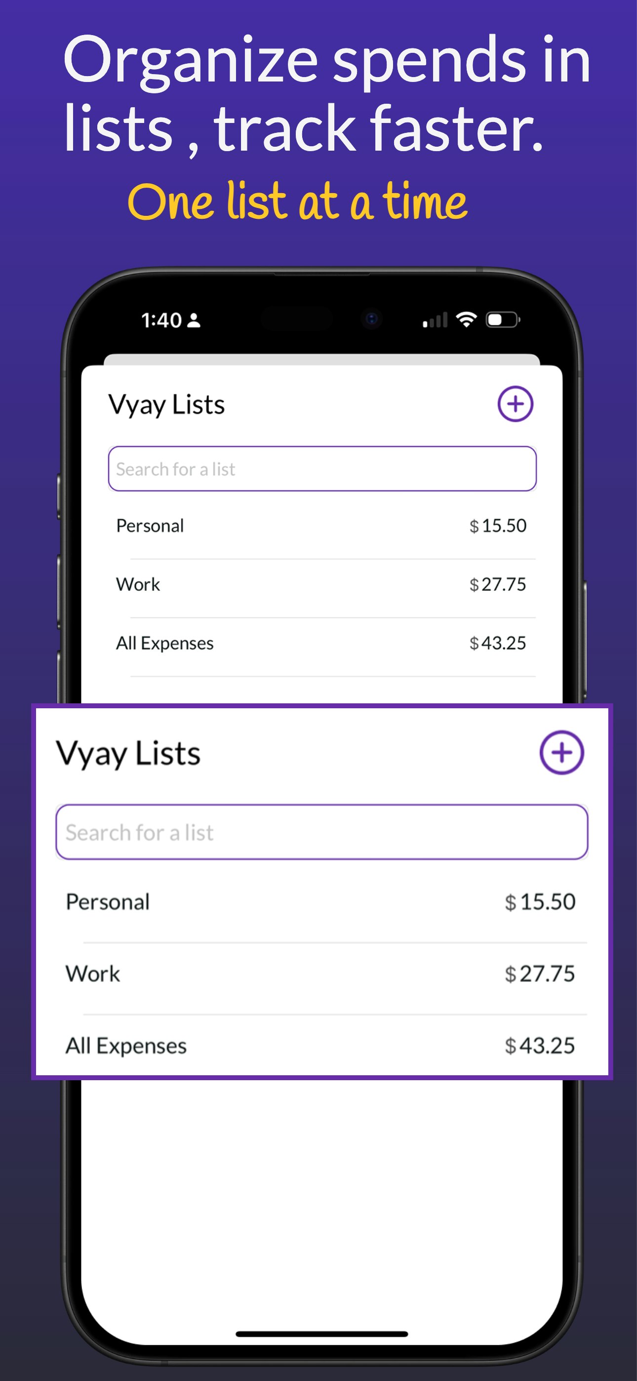 Vyay - खर्च करें, ट्रैक करें, एआई के साथ सहेजें मीडिया 4