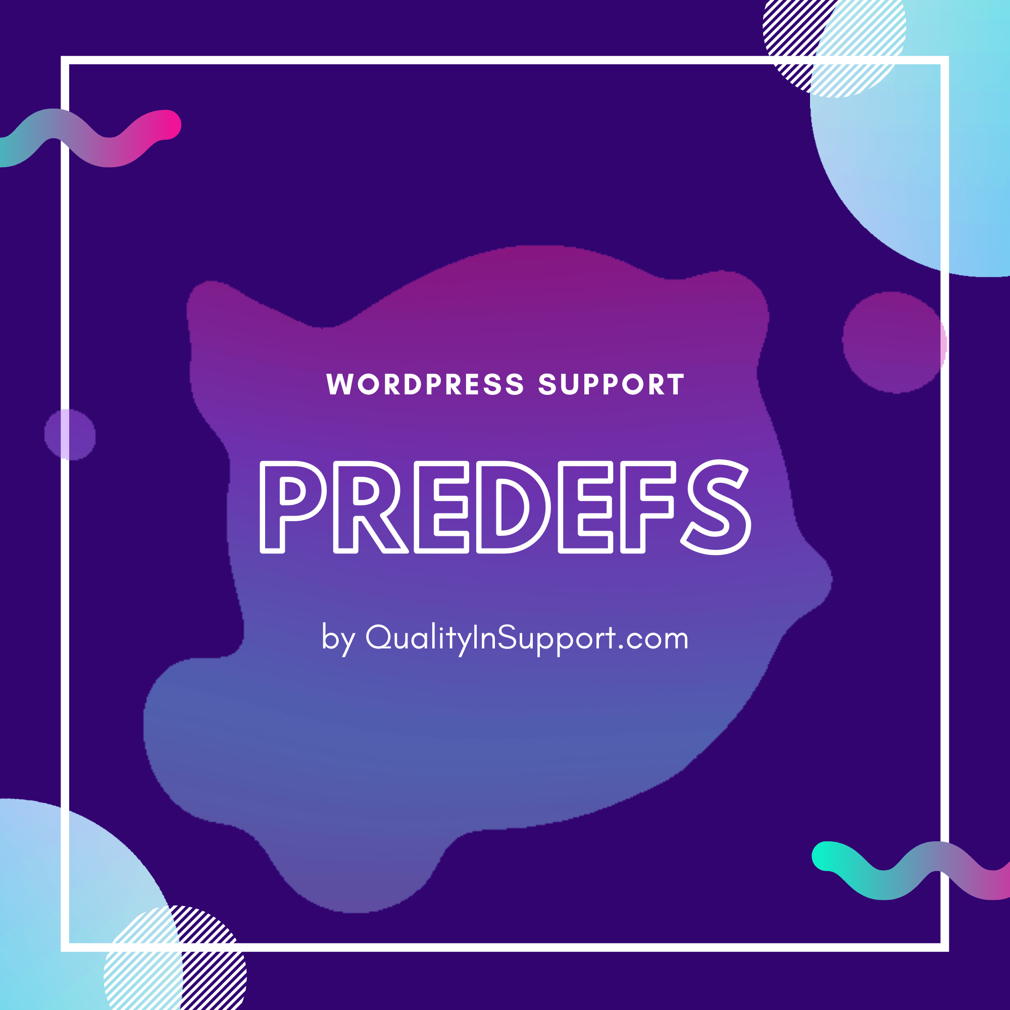 WordPress Customer Support Predefs gallery image