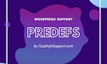 WordPress Customer Support Predefs image