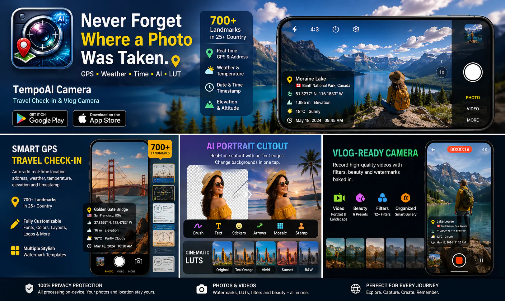 TempoAI GPS Watermark Camera gallery image