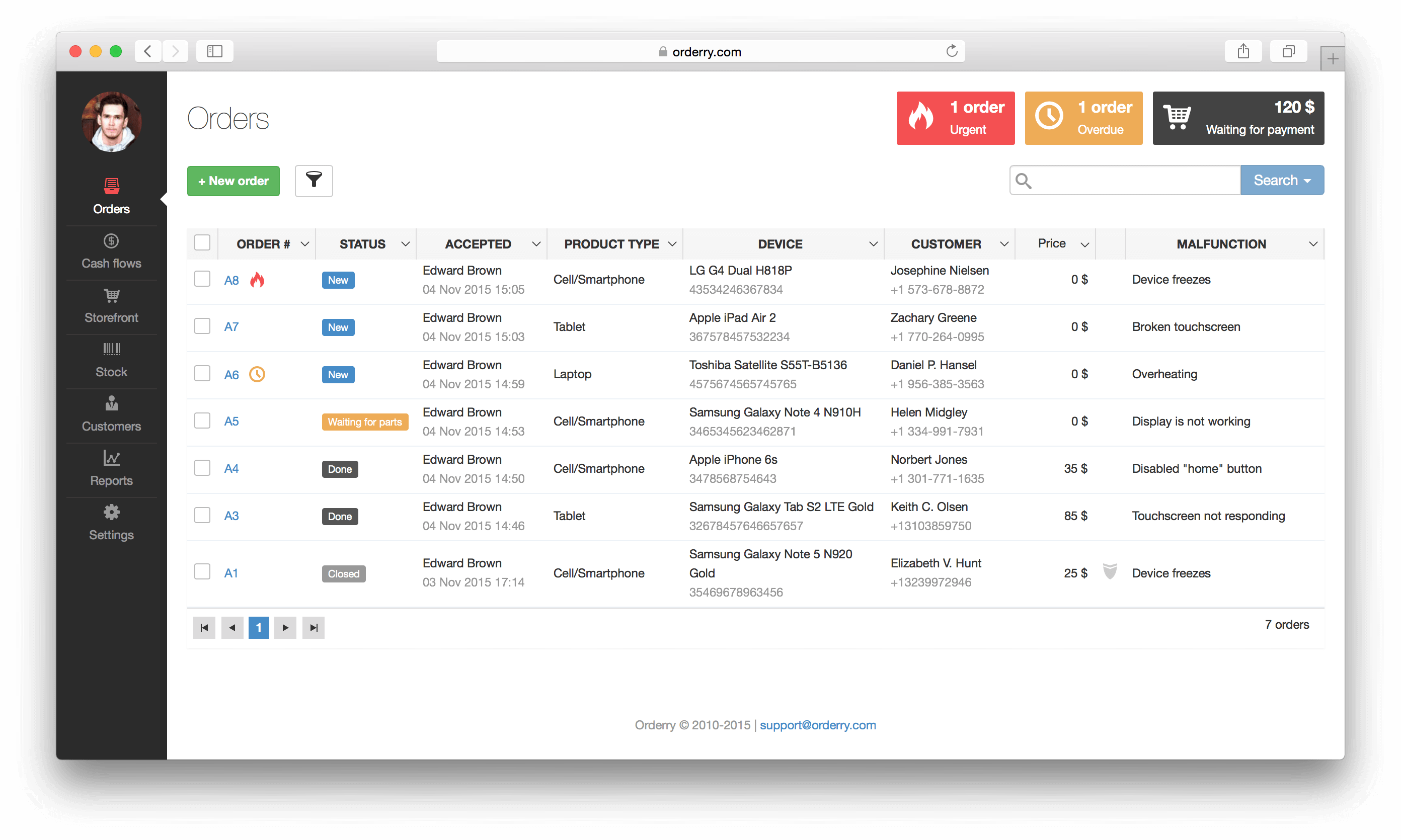 Orderry gallery image