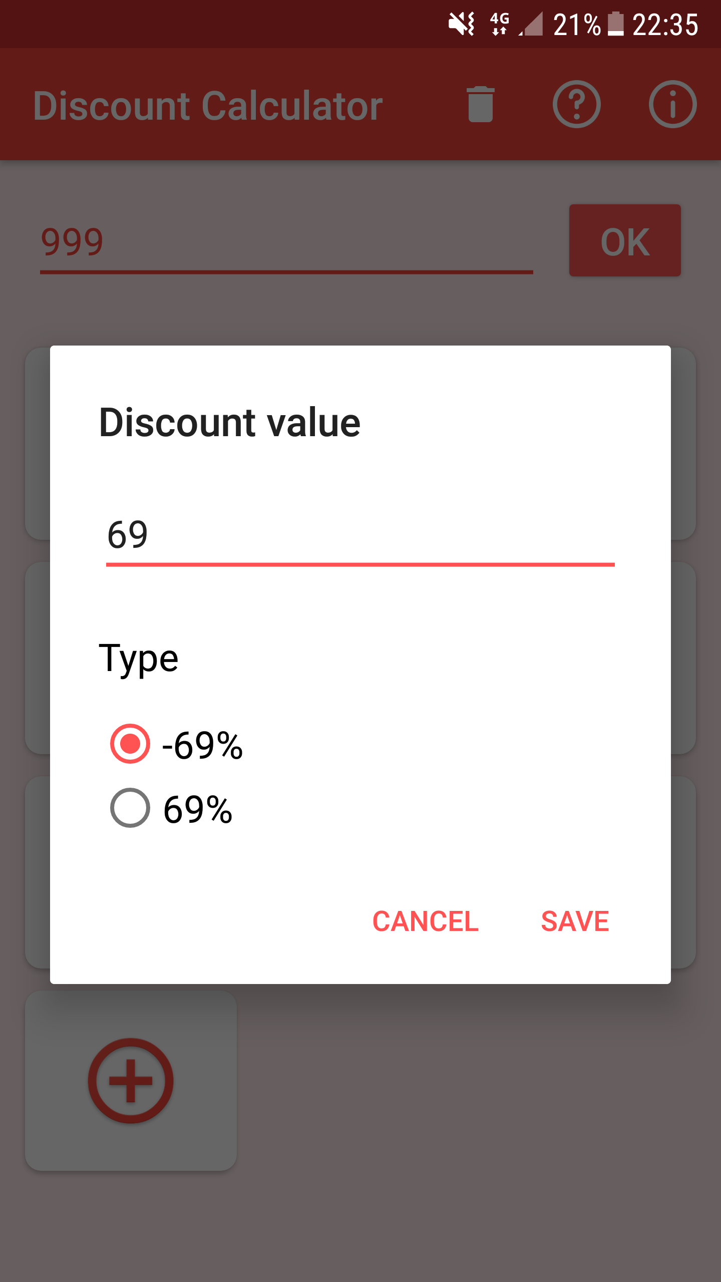 Discount Calculator gallery image