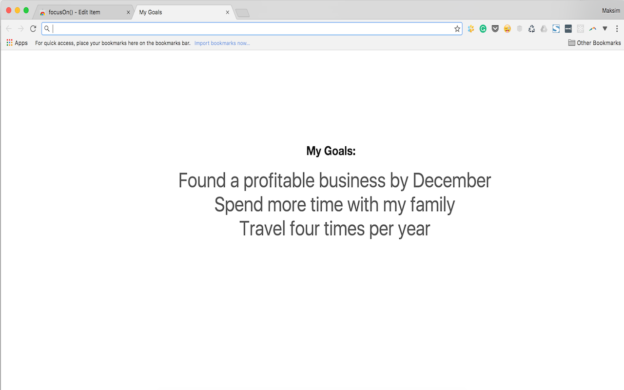 focusOn() gallery image