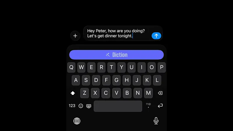 Diction screenshot 1 (video preview)