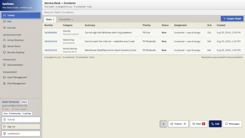 SysDesks screenshot 1