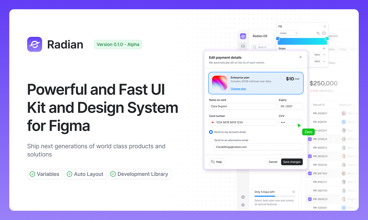 Radian OS gallery image