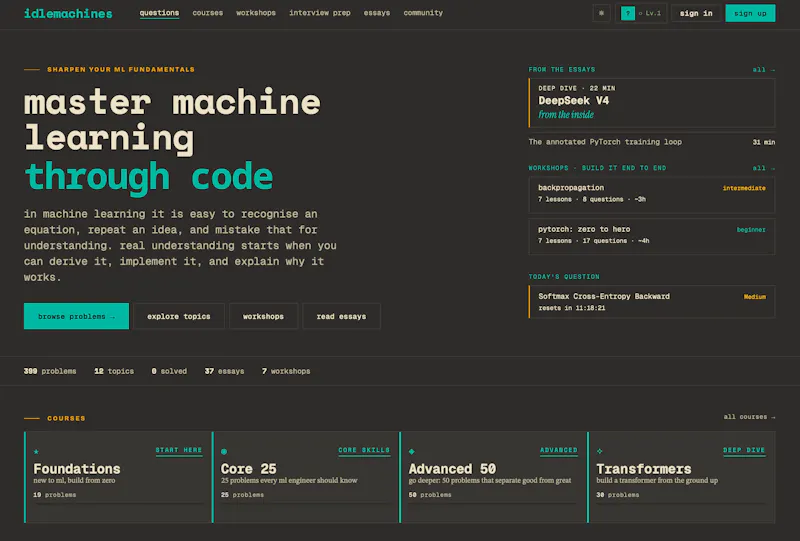 idlemachines screenshot 2