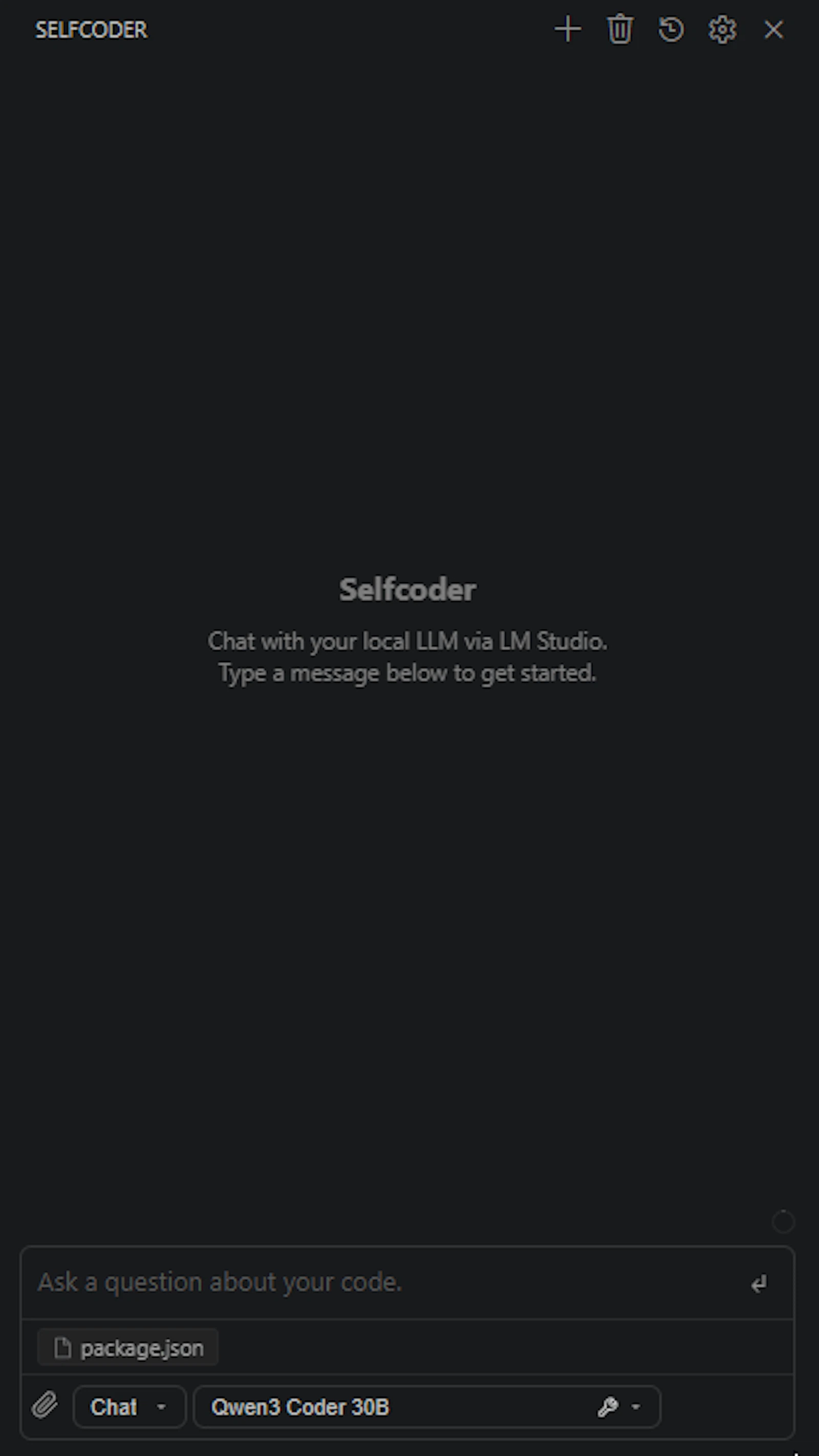 Selfcoder - Local AI coding assistant screenshot 2