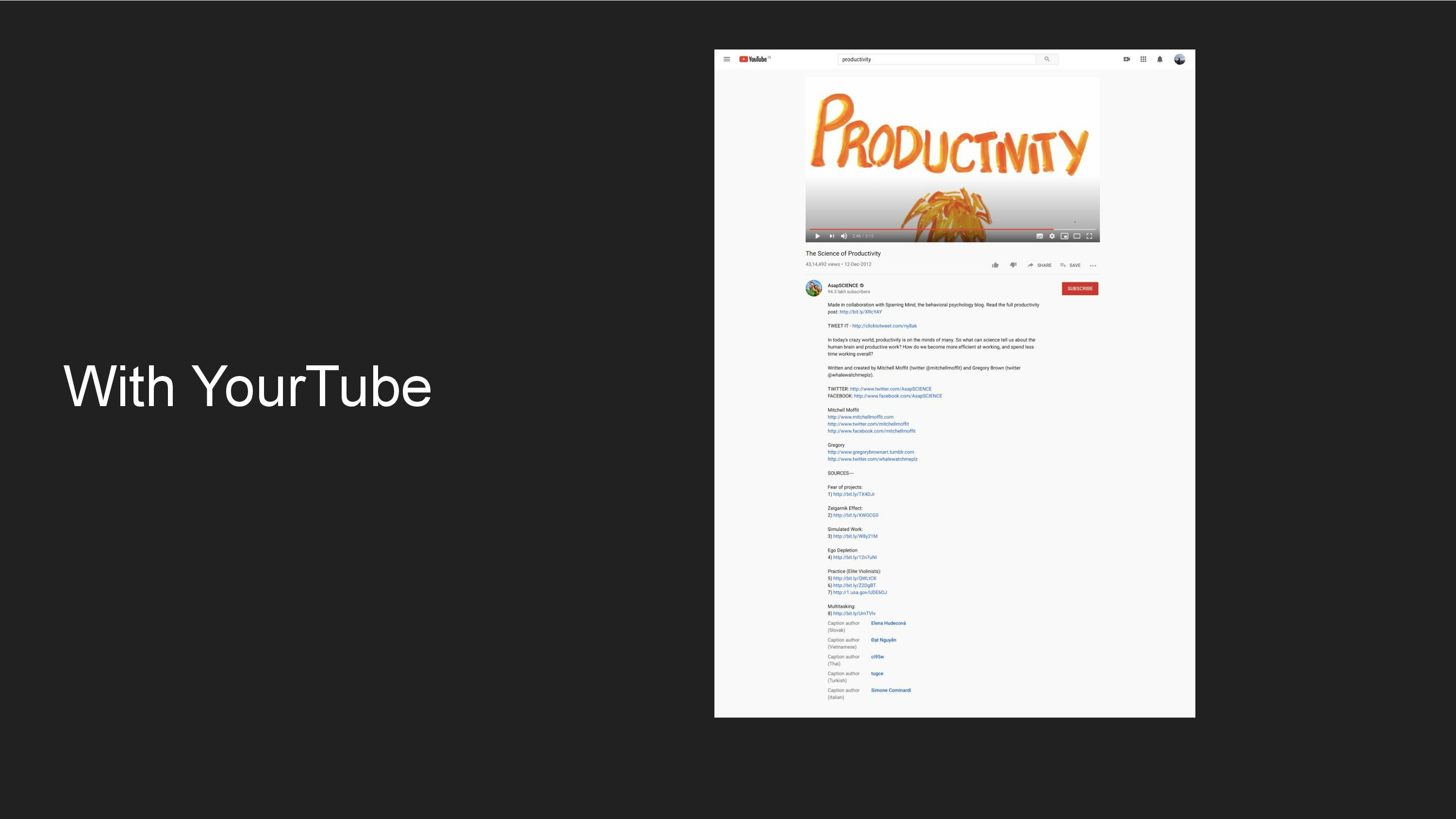 YourTube gallery image