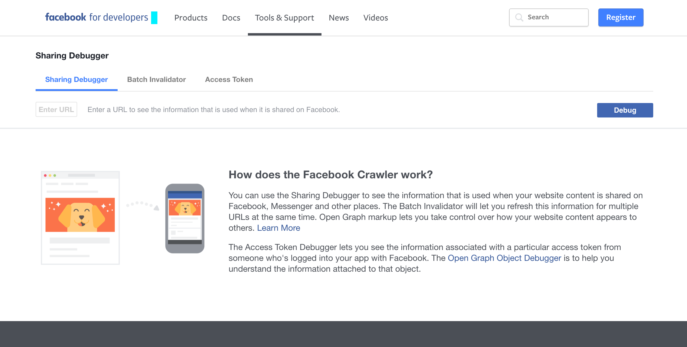 Facebook Sharing Debugger gallery image