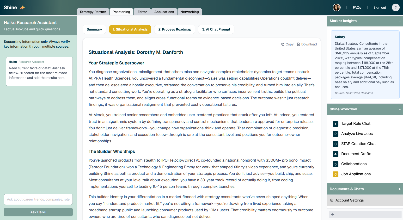 Shine - Screenshot 3 showing product features and functionality