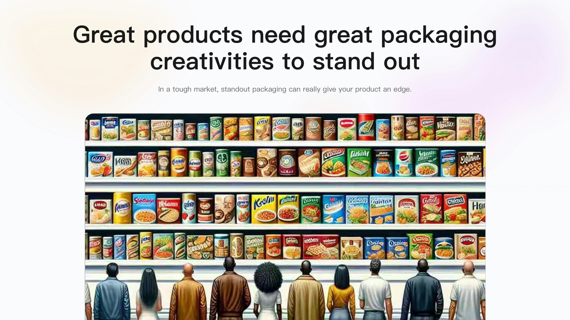packify-ai - Unpack Creativity, Packaging design with AI.