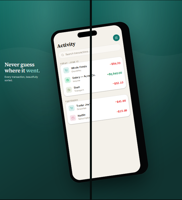 Trackit.Money — Join the waitlist gallery image