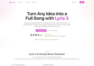 Lyria 3 - AI Song & Music Generator gallery image