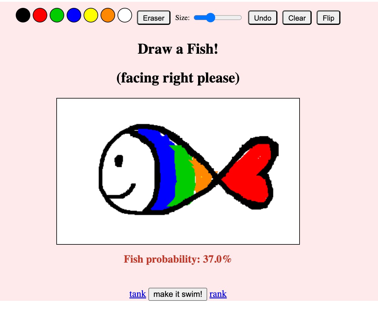 Draw Fish Game Draw A Fish: Draw a fish, and watch it swim with the world | Product Hunt