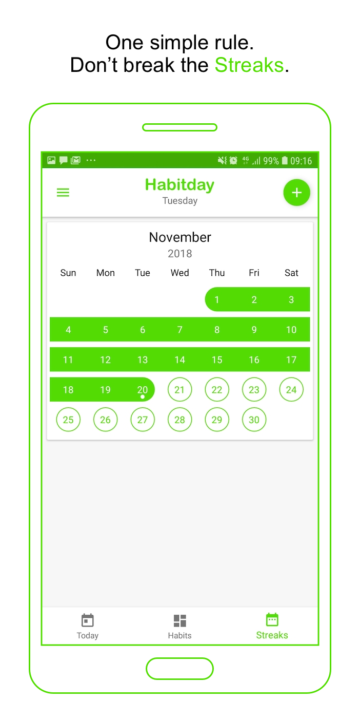 Habitday for Android gallery image
