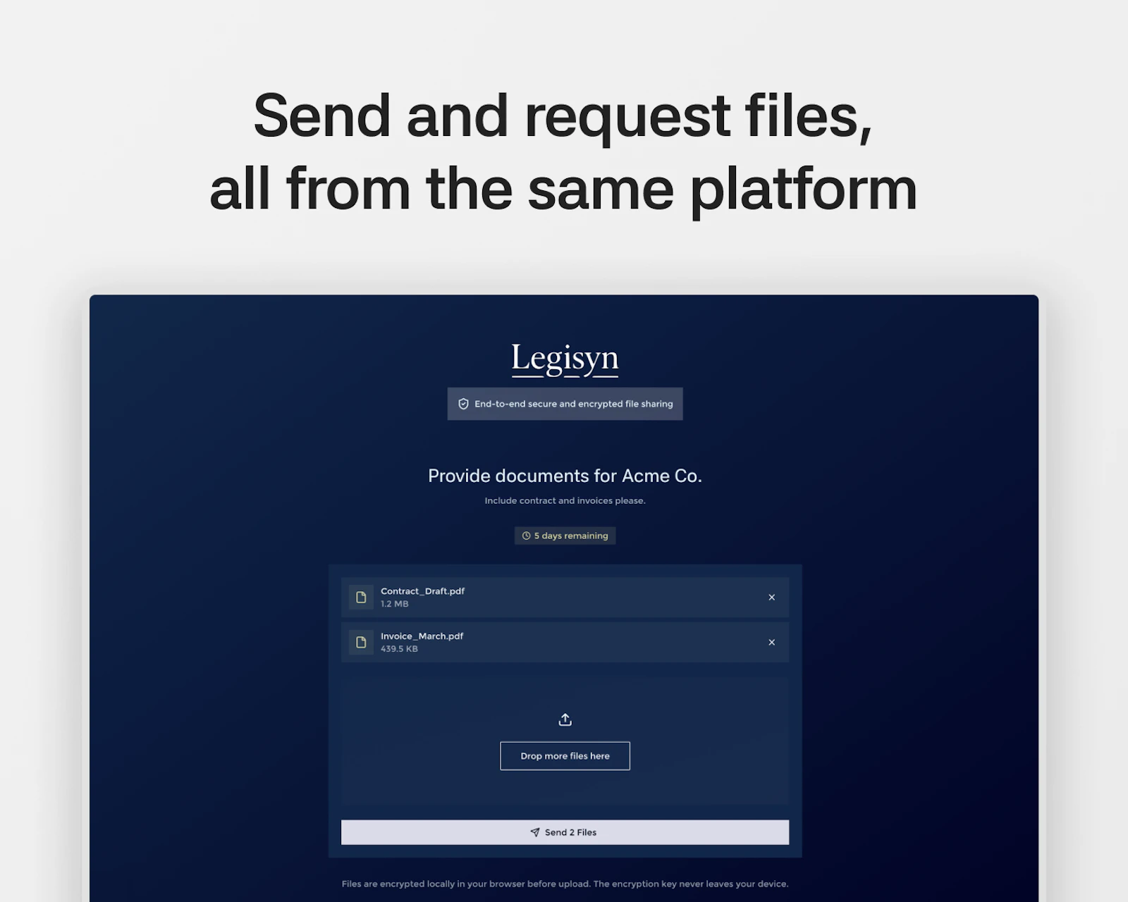 SecureSend screenshot 6
