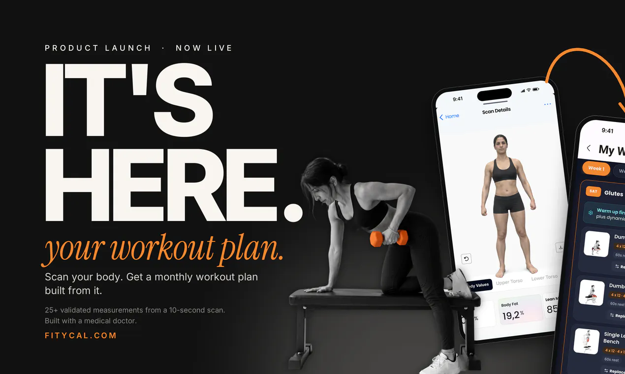 Fitycal: 3D Body Scan & Workout Plans gallery image
