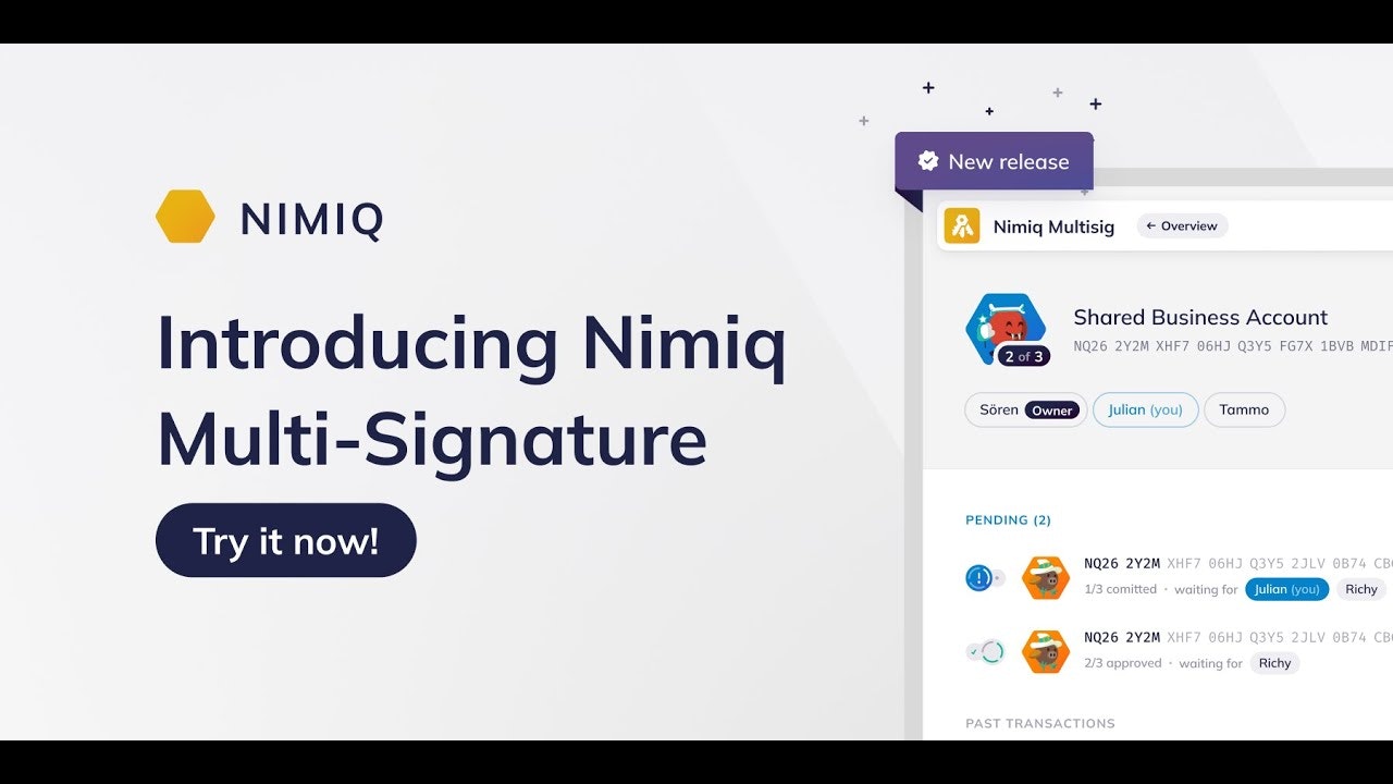 Nimiq Multisig gallery image