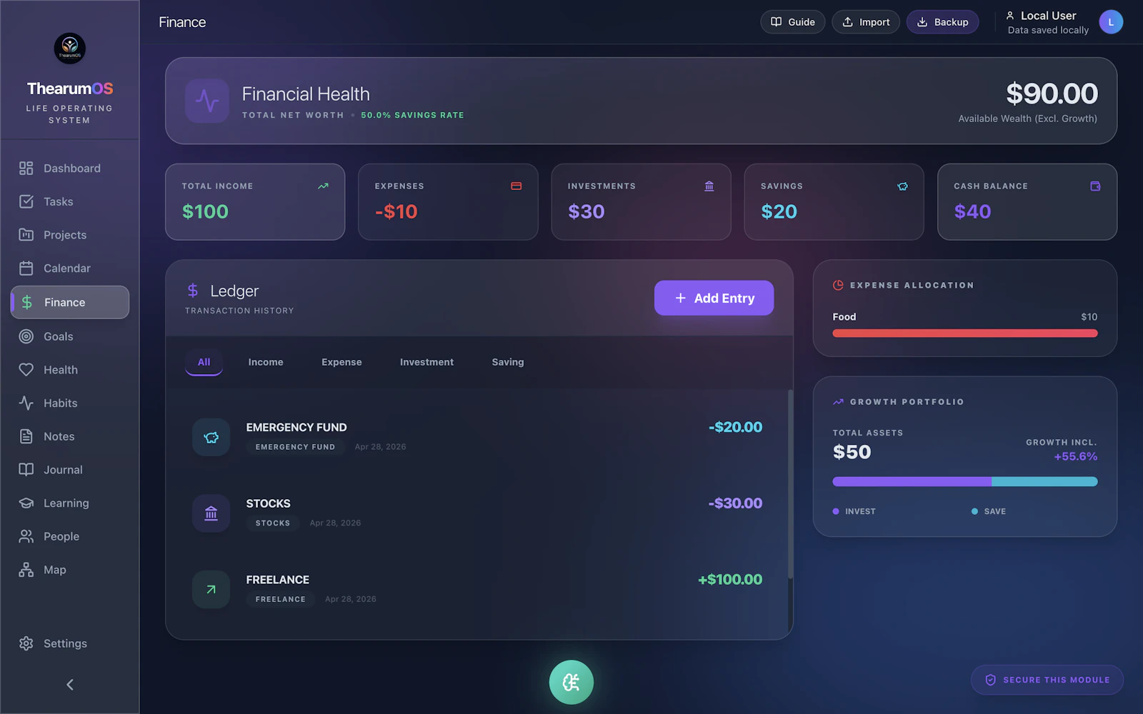 ThearumOS screenshot 5