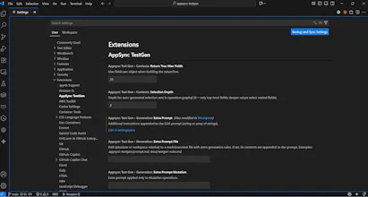 AppSync TestGen gallery image