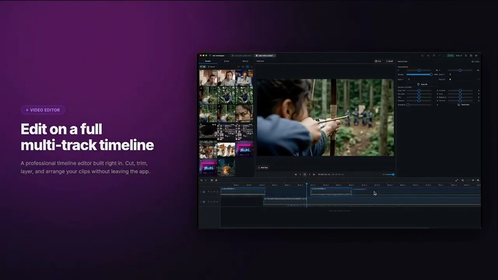 Iris Studio screenshot 1 (video preview)