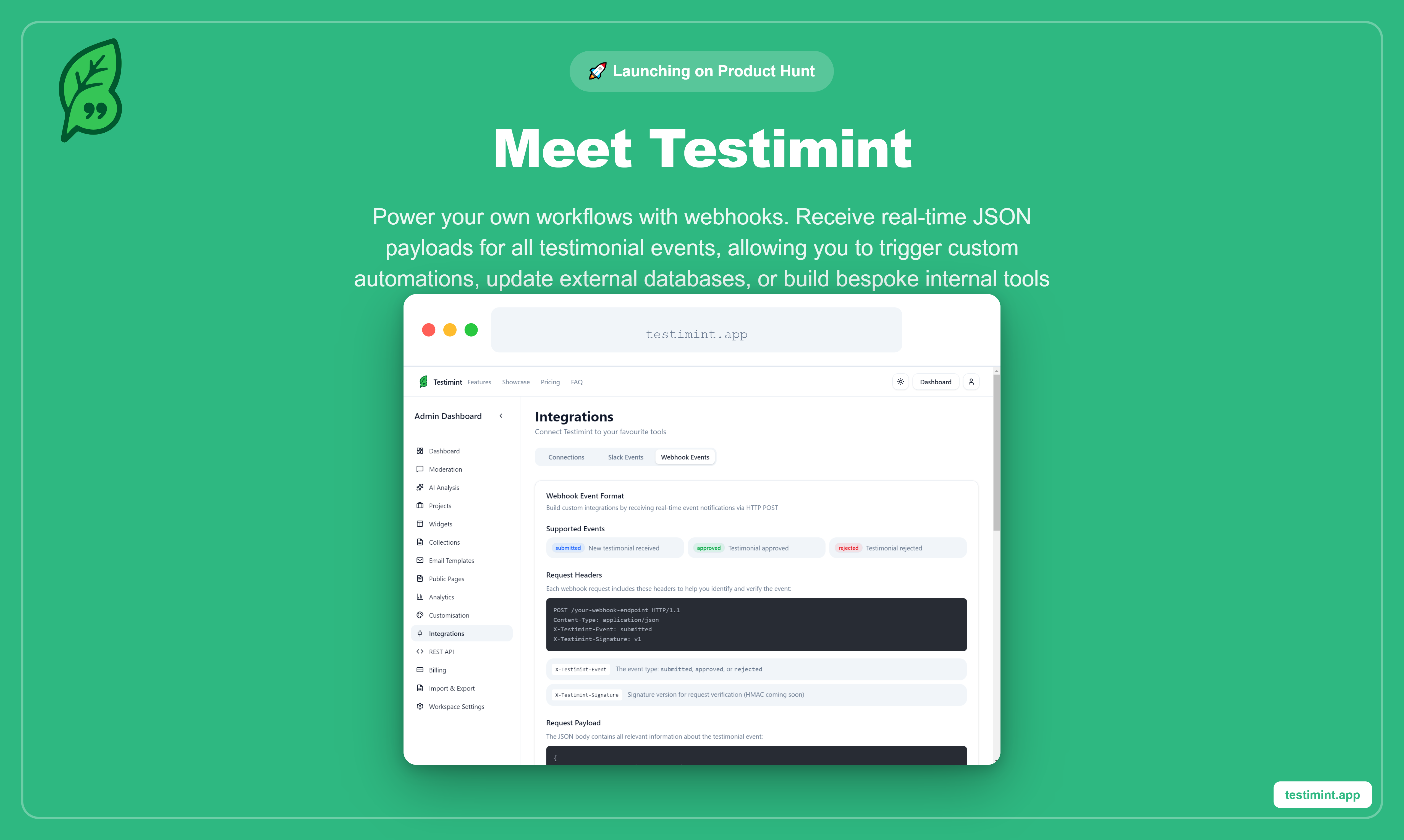 Testimint gallery image