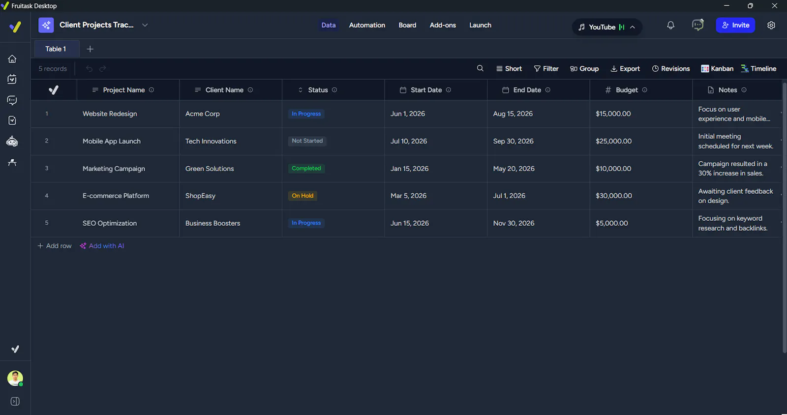Fruitask screenshot 9