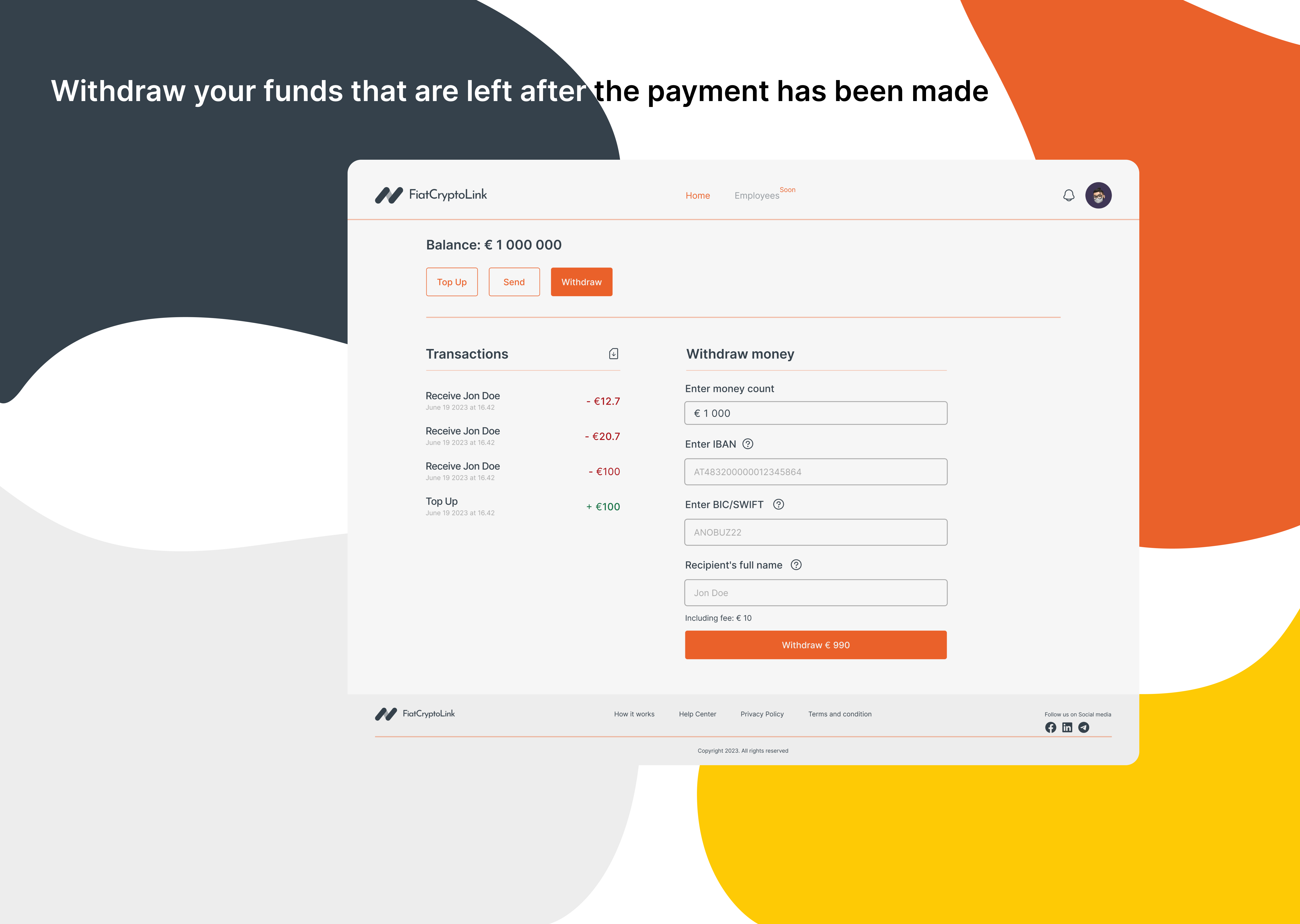 Fiatcryptolink - Hızlı Uluslararası Transferler medya 4