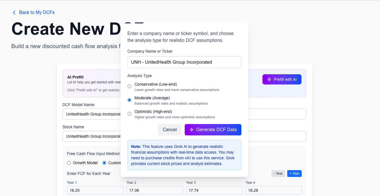 DCF Pro - Main screenshot showing features and interface