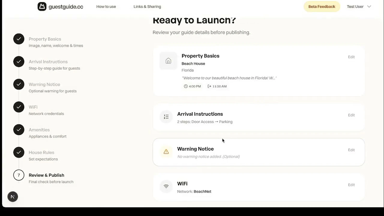 Guest Guide screenshot 1 (video preview)