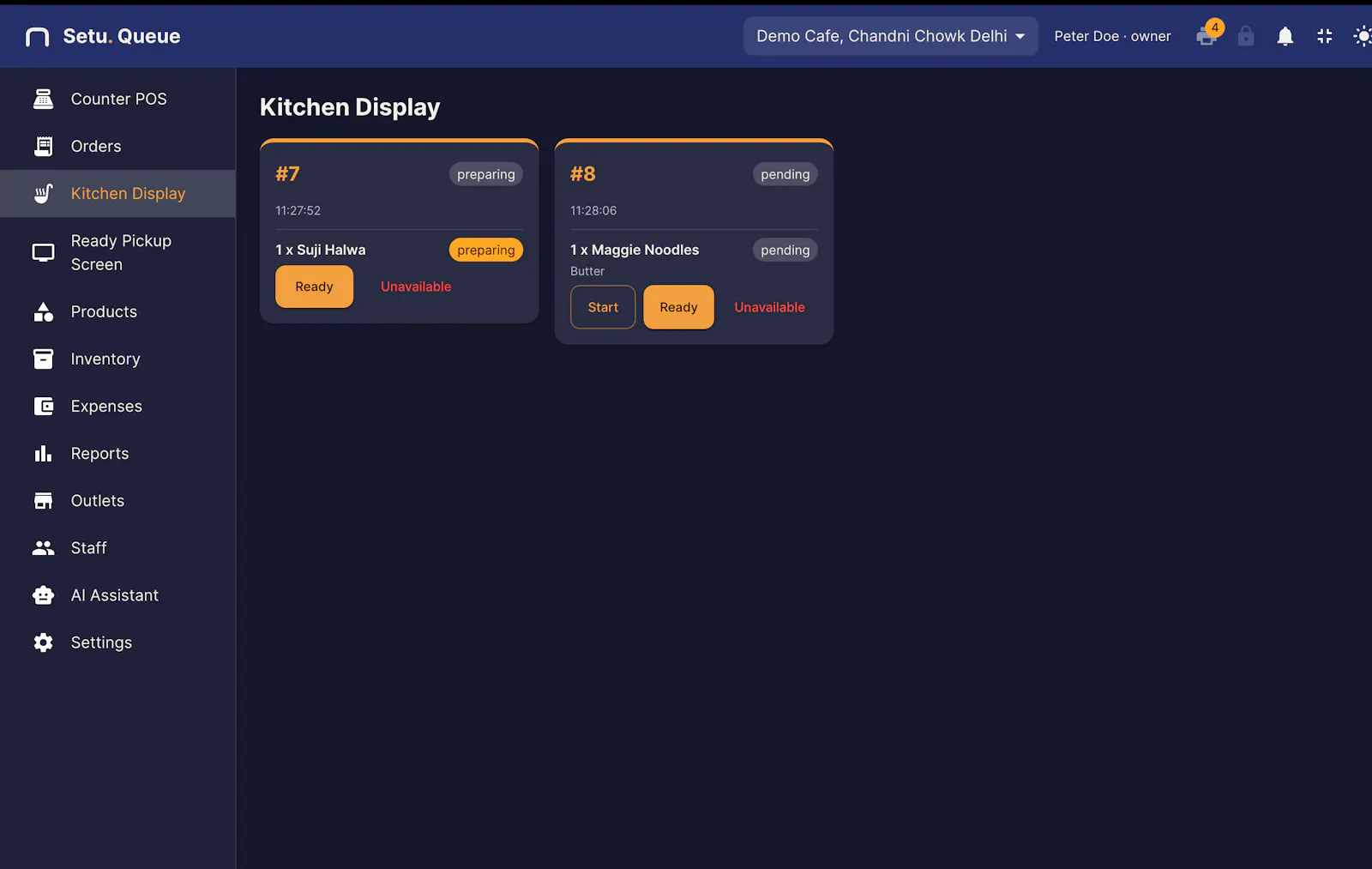 Setu Queue — The QSR Operating System screenshot 9