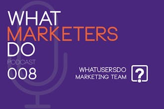 WhatMarketersDo podcast: UX Made Me a Marketing Sceptic gallery image