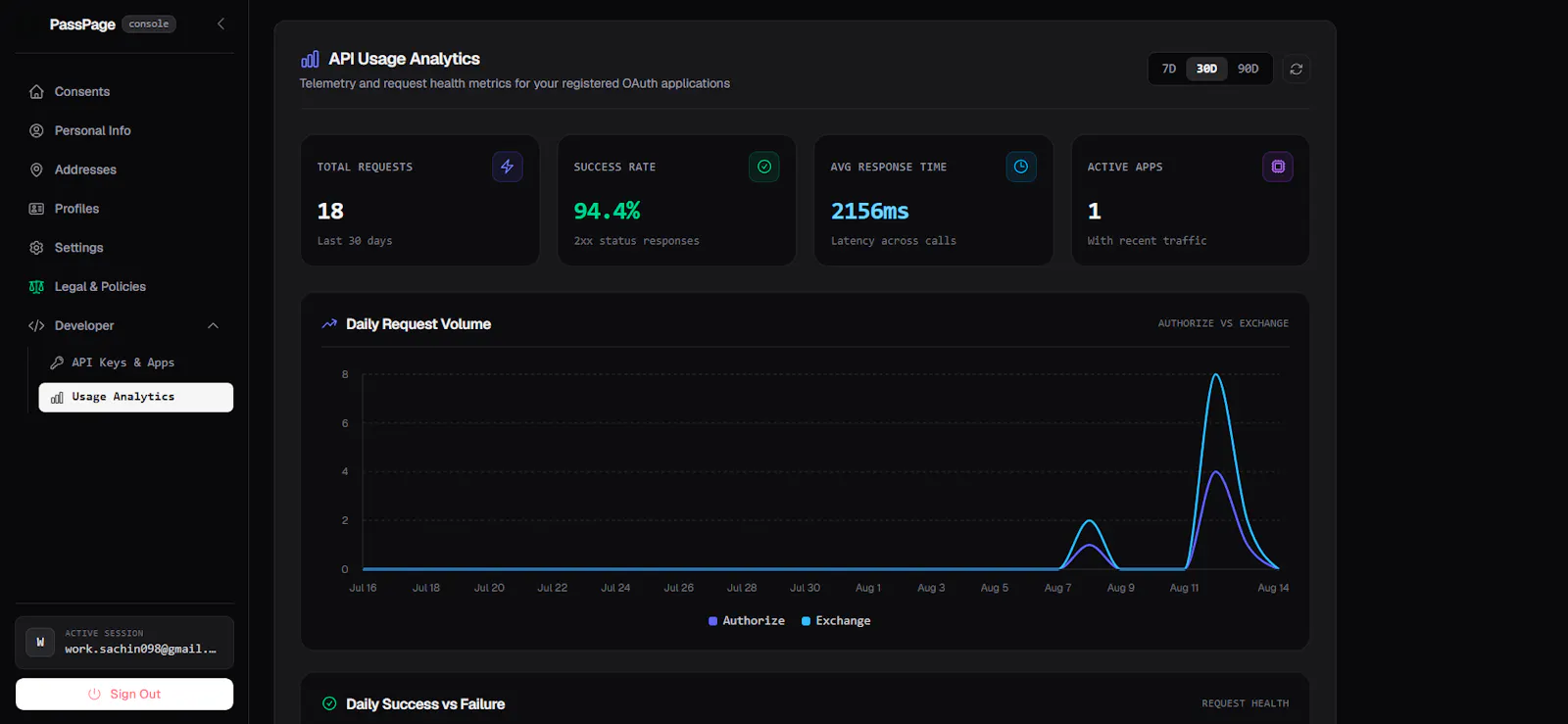 Passpage screenshot 4